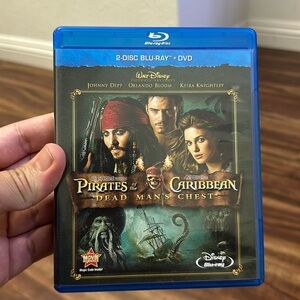Pirates of the Caribbean dead man’s chest movie blu ray and dvd